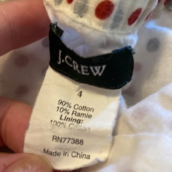 J crew polka dot halter top - Picture 6 of 6